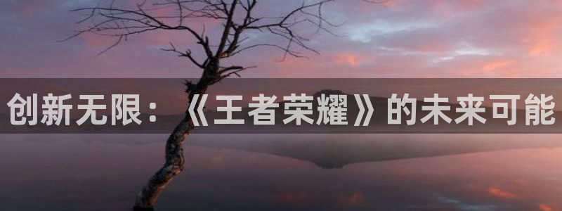 多彩娱乐登录网址：创新无限：《王者荣耀》的未来可能